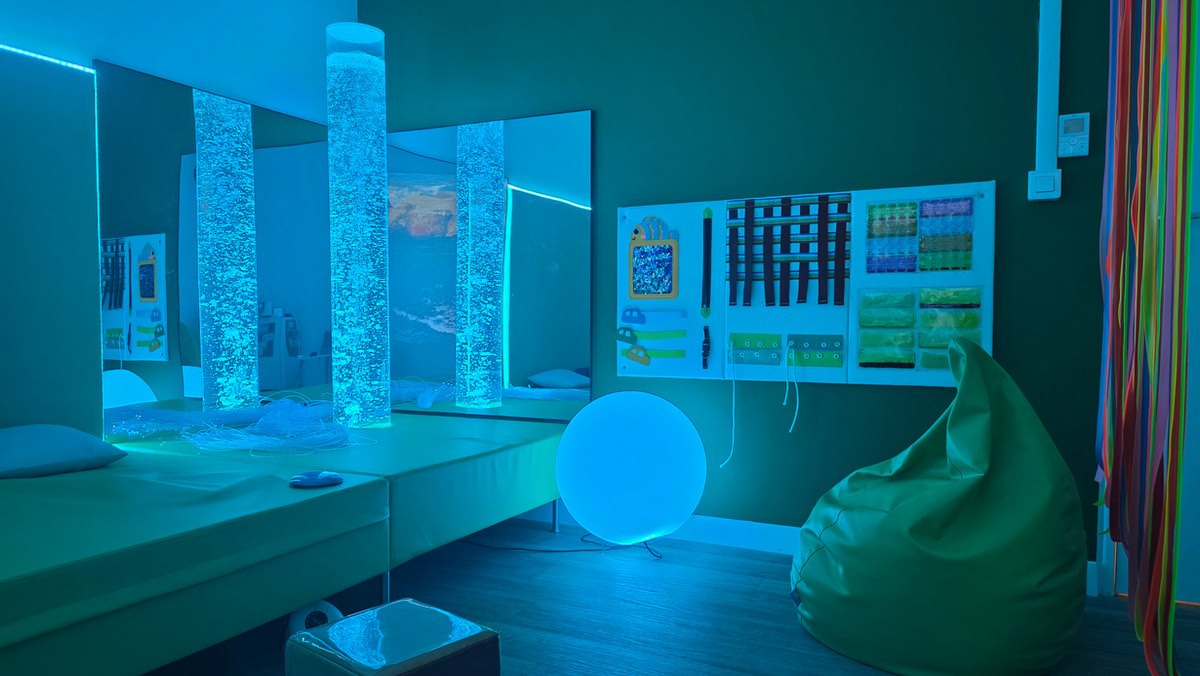 Salle sensorielle interactive réalisée par ArchiZen Co